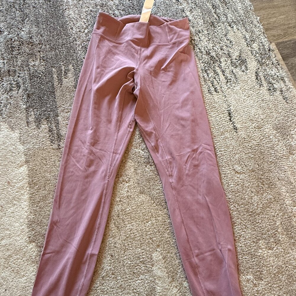 Patagonia Size Large 12 Pink Leggings Kids Girls Youth Buttery soft